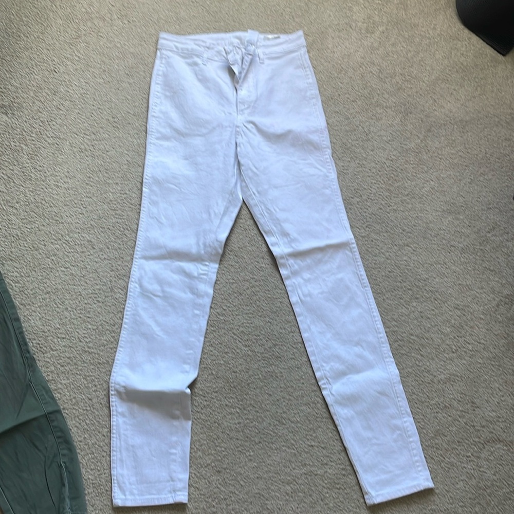 White jeans